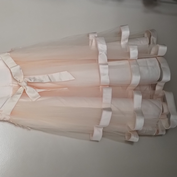 GIRLS SLEEVELESS FORMAL DRESS - Picture 6 of 8